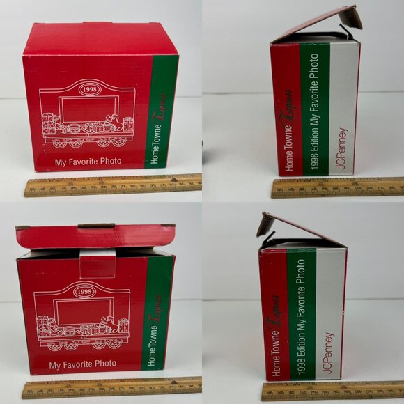 Vtg 1998 JCPenney Christmas Holiday Santa My Favorite Photo Train Week 39 READ - Picture 5 of 11